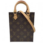 Louis Vuitton 2-Way Monogram Petite Sac Plat Mini Shoulder Bag — view 2