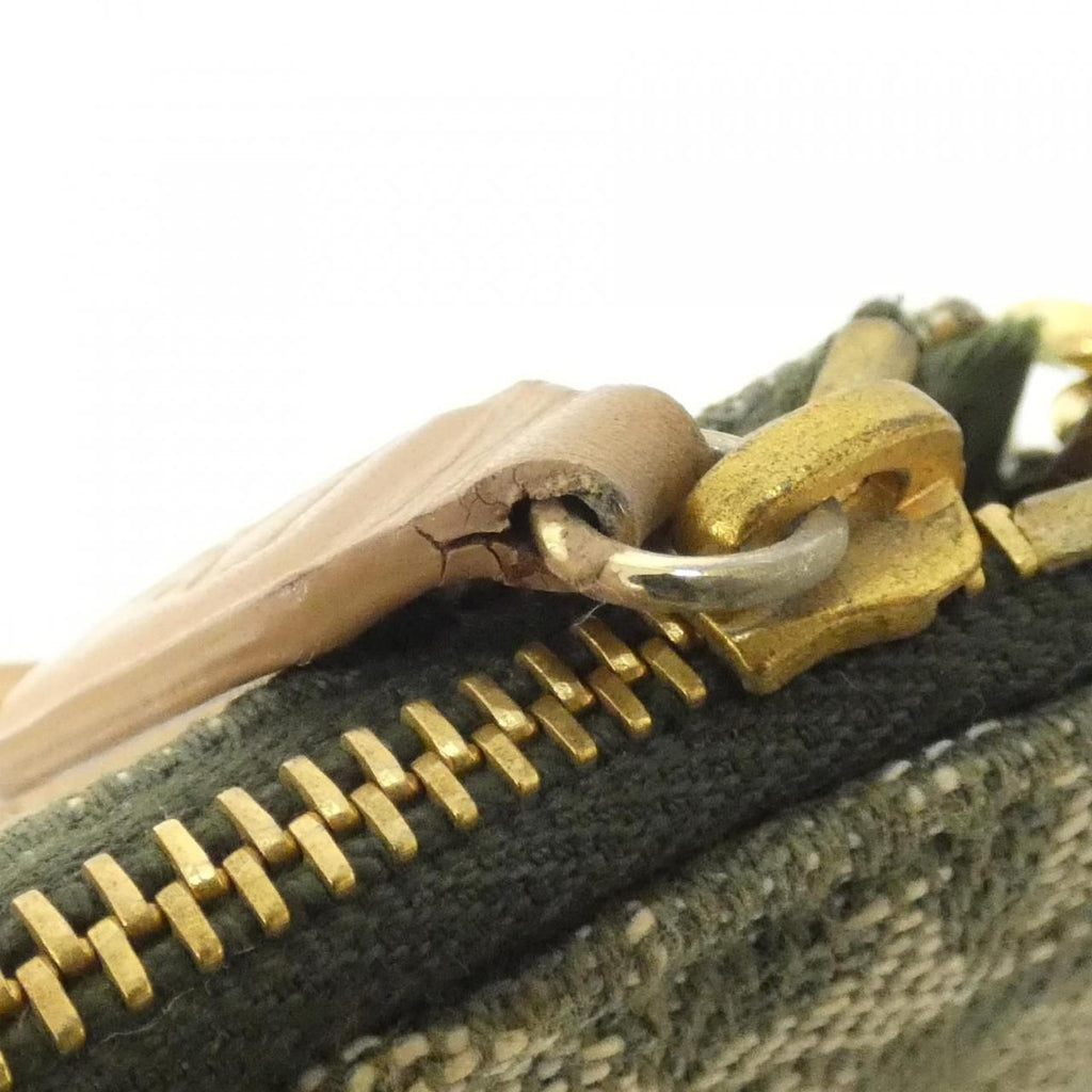 Dior Vintage Bag Canvas Green — view 7