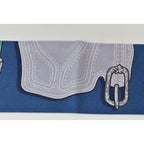 Hermes Twirly Scarf Silk Twill Belt Motif Blue Multi — view 6