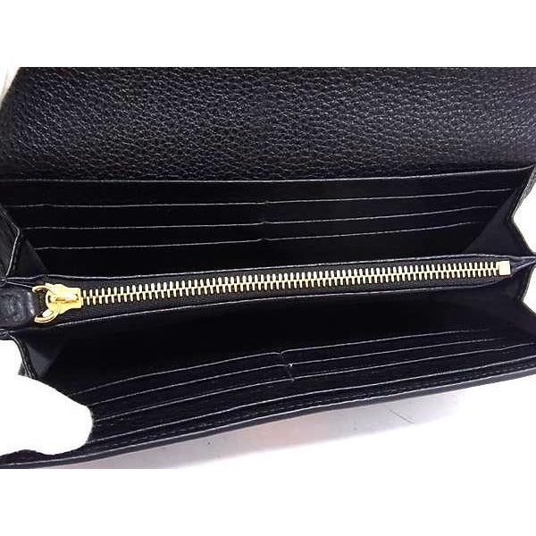 Gucci Wallet Softbit Continental Black Leather Bifold Long — view 5