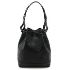 Louis Vuitton Epi Noe Shoulder Bag Drawstring Noir Black Gold