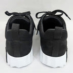 Hermes Bouncing Sneakers 37.5 Black Mesh Leather Shoes — view 6