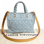 Louis Vuitton Monogram Denim Tote Togo PM 2-Way