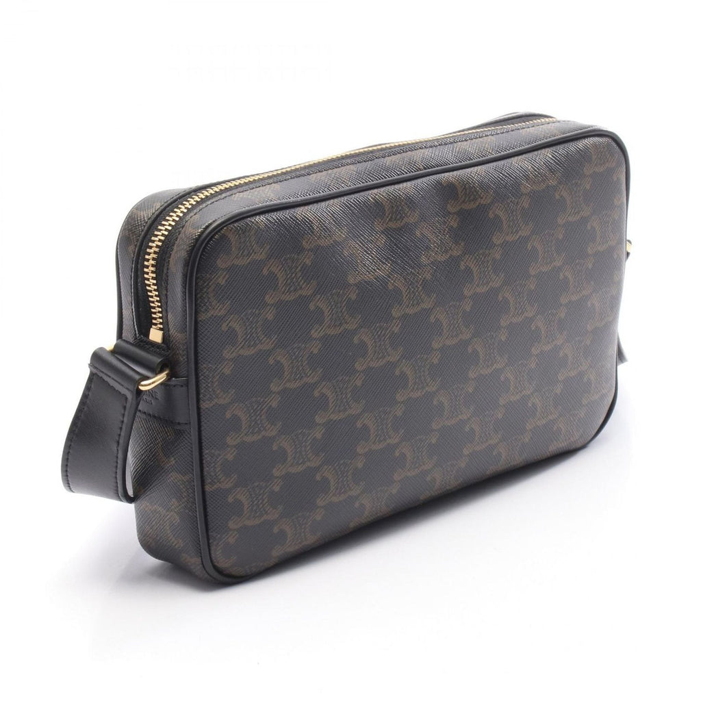 Celine Shoulder Bag Triomphe Black — view 2