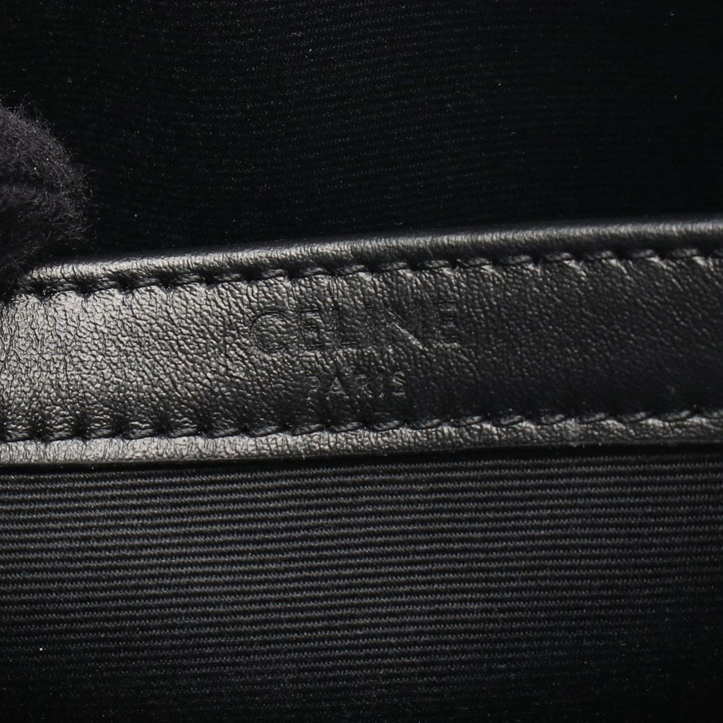 Celine Shoulder Bag Triomphe Black — view 4