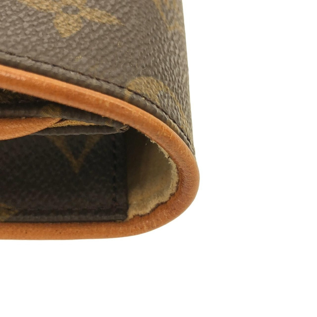 Louis Vuitton Monogram Pochette Twin GM Shoulder Bag Brown Marron — view 5