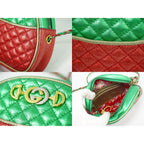 Gucci Laminate Leather Shoulder Bag Pochette Outside Multicolor — view 7