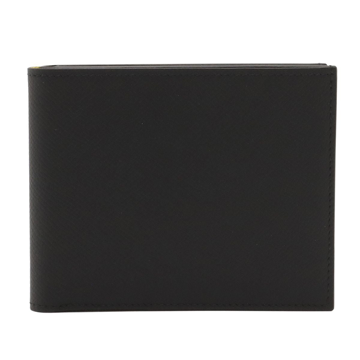 Hermes Citizen Twill Compact Bifold Billfold Wallet Veau Epsom
