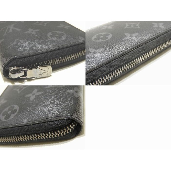 Louis Vuitton Zippy Wallet Vertical Monogram Eclipse — view 3