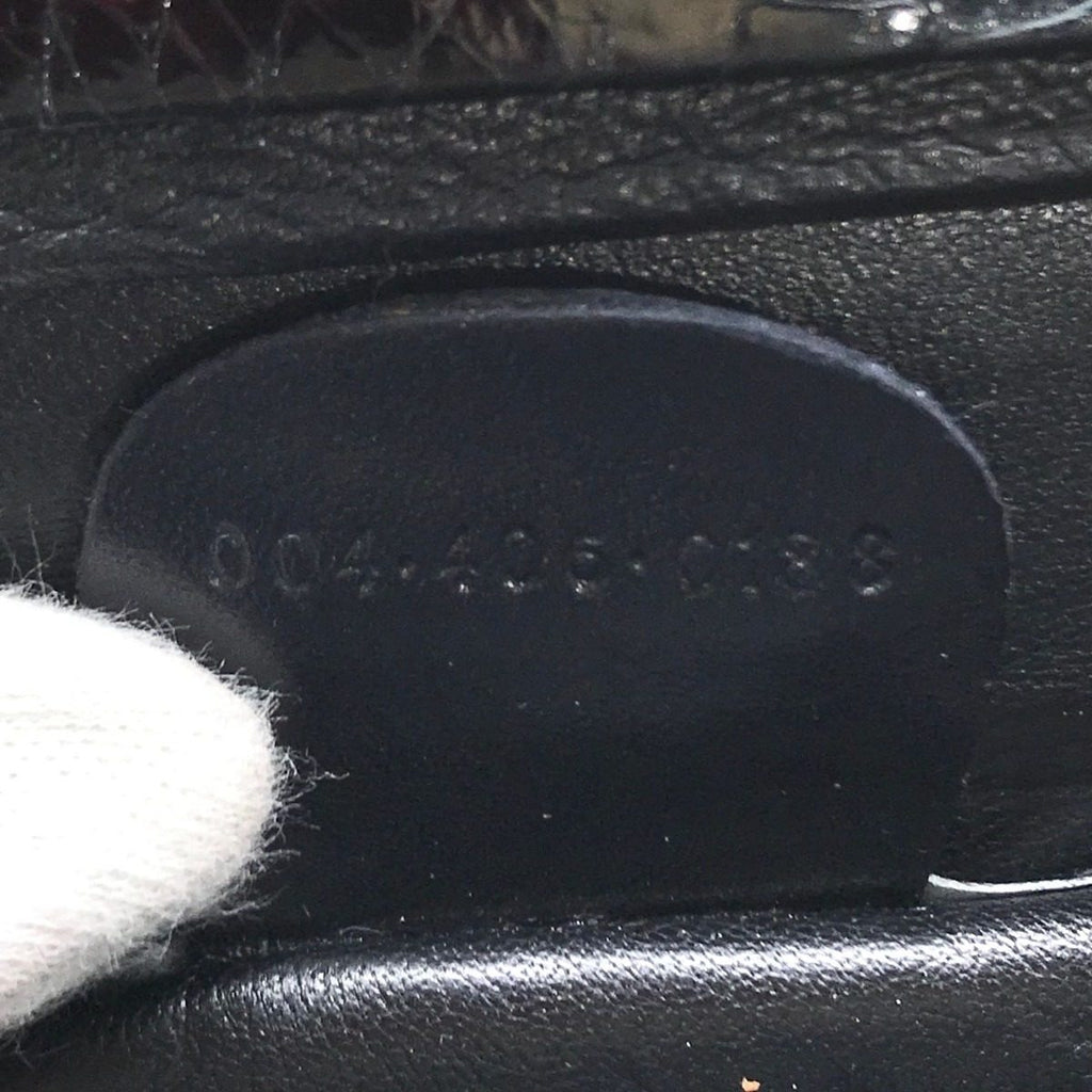 Gucci Crocodile Shoulder Bag Black — view 9