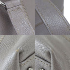 Chanel Tote Bag Chocobar 9 th Soft Caviar Leather Greyish Silver Hardware — view 5