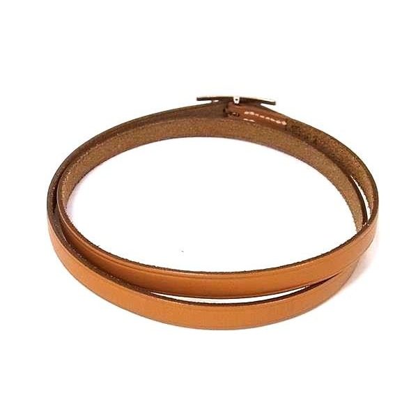 Hermes Silver Brown Bracelet — view 2