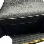 Louis Vuitton Coin Case Porte Monnaie Rosalie Monogram Empreinte Noir — view 8