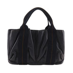 Hermes Caravan Horizontal PM Voderma Black Handbag — view 2