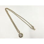 Chanel Necklace Coco Mark Medal Plated Gold B25 — view 3