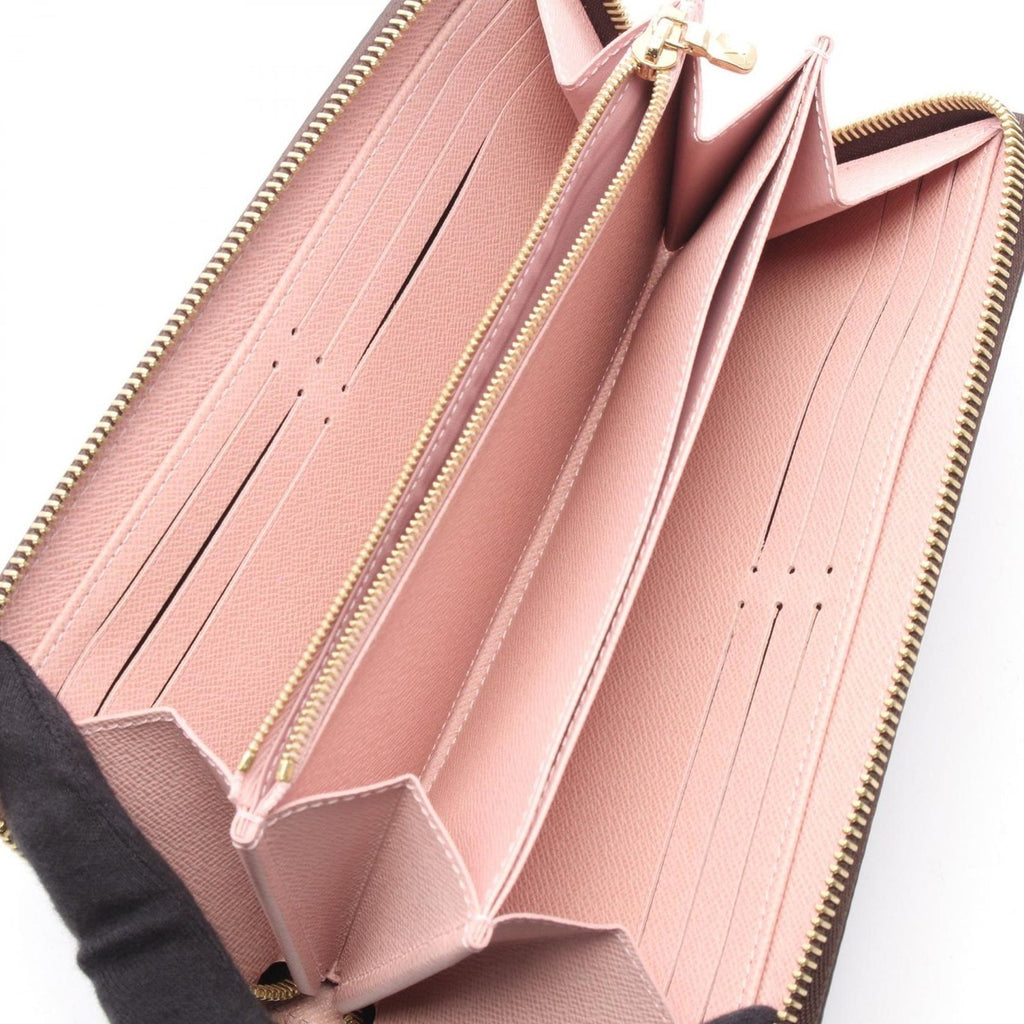 Louis Vuitton Round Wallet Zippy Rosevalerine Leather — view 3