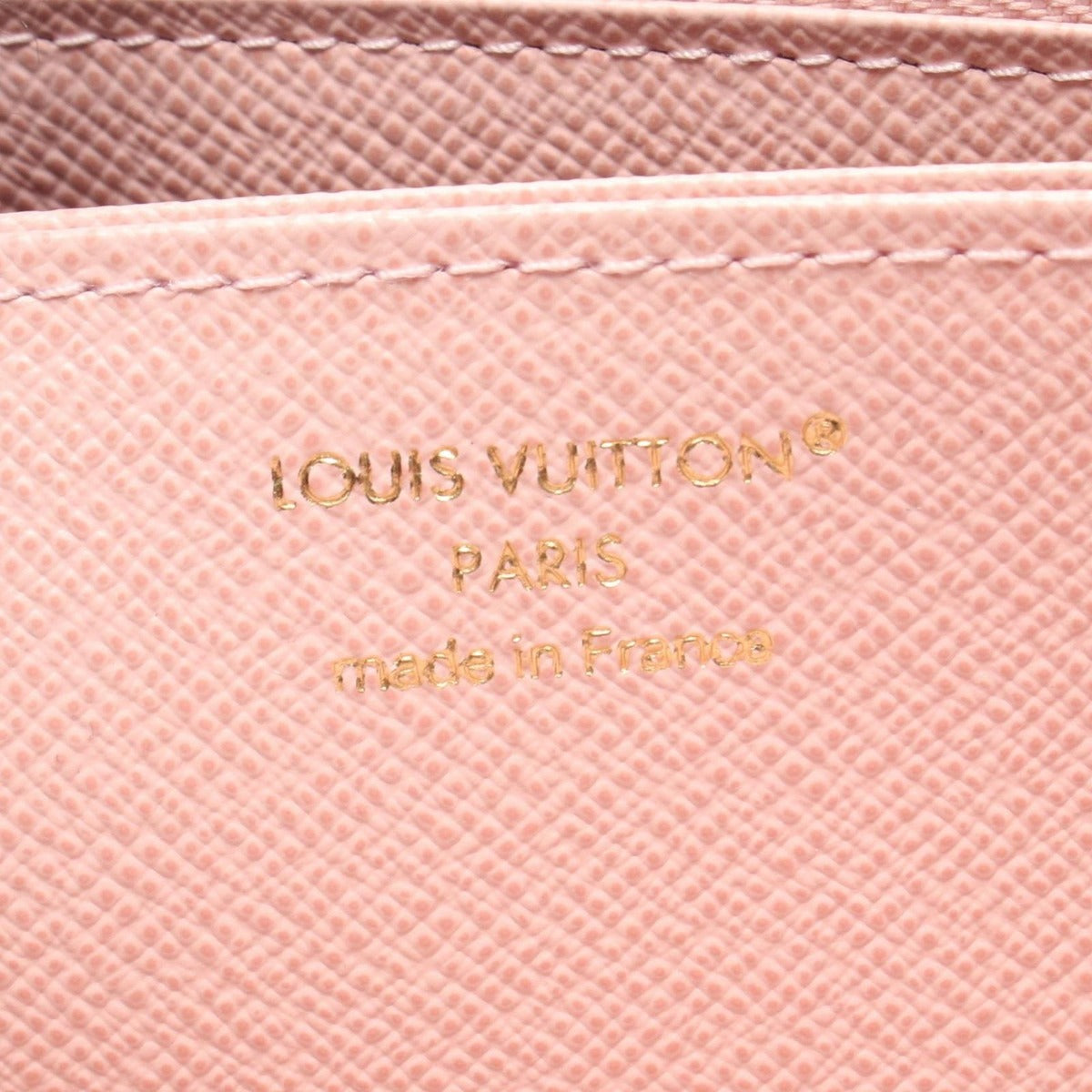 Louis Vuitton Round Wallet Zippy Rosevalerine Leather — view 4
