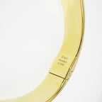 Louis Vuitton Rigid Bracelet Nanogram Strass Gold S Bangle — view 5