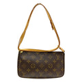 Louis Vuitton Monogram Pochette Accessoire Accessory Pouch Brown
