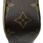 Louis Vuitton Danube Brown Monogram Canvas Shoulder Bag — view 7