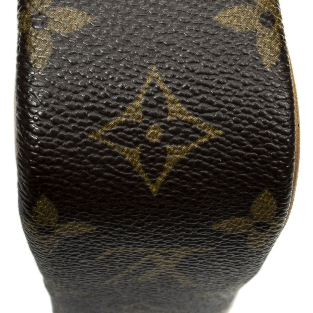 Louis Vuitton Danube Brown Monogram Canvas Shoulder Bag — view 8