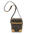 Louis Vuitton Danube Brown Monogram Canvas Shoulder Bag