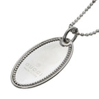 Gucci Logo Plate Necklace