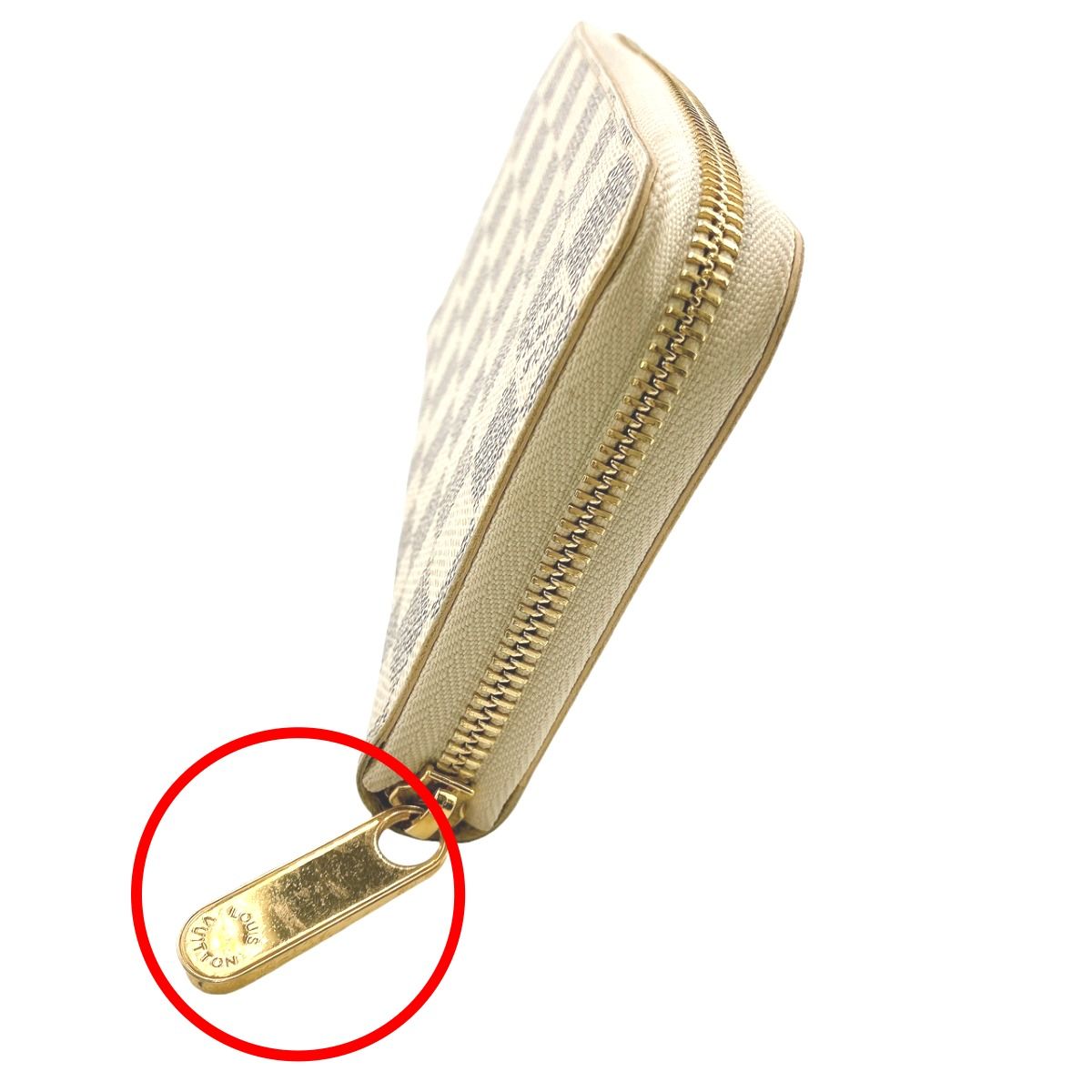 Louis Vuitton Azur Round Zipper Zippy Wallet Long — view 3