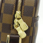 Louis Vuitton Vintage Damier Ipanema PM Shoulder Bag Ebene — view 4