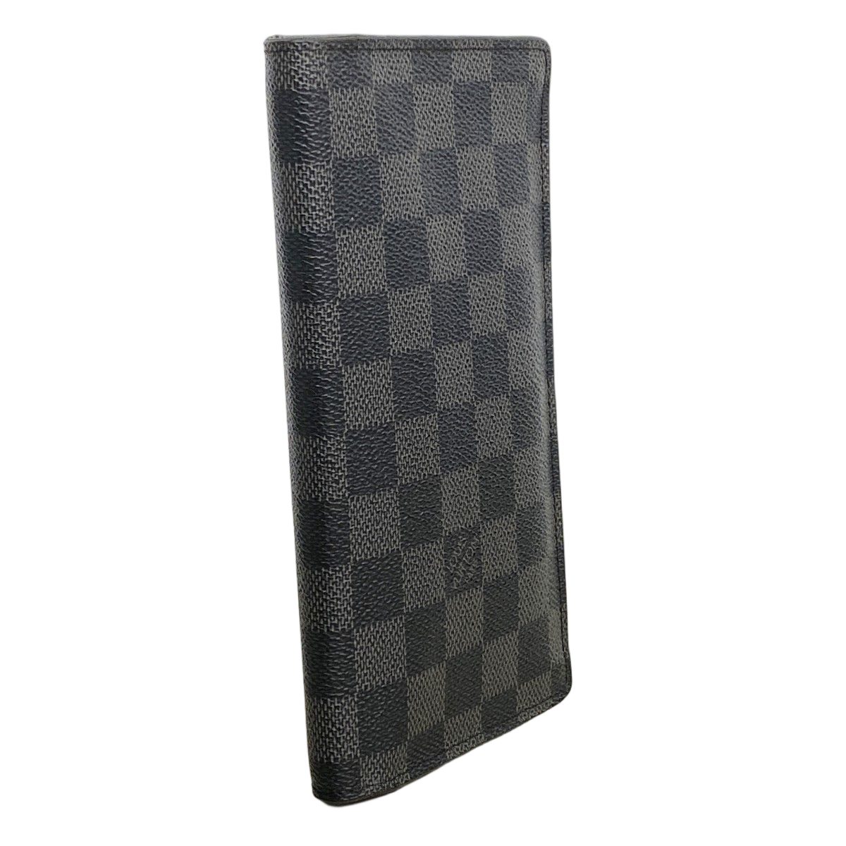 Louis Vuitton Wallet Damier Graphite Portefeuille Brazza Black — view 2