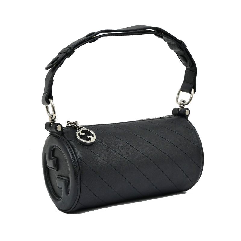 Gucci Blondie Mini Shoulder Bag one Black Leather — view 3