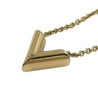 Louis Vuitton Essential Gold Plated Necklace