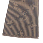 Louis Vuitton Echarpe LV Harmony with Fringe Scarf Brown — view 5