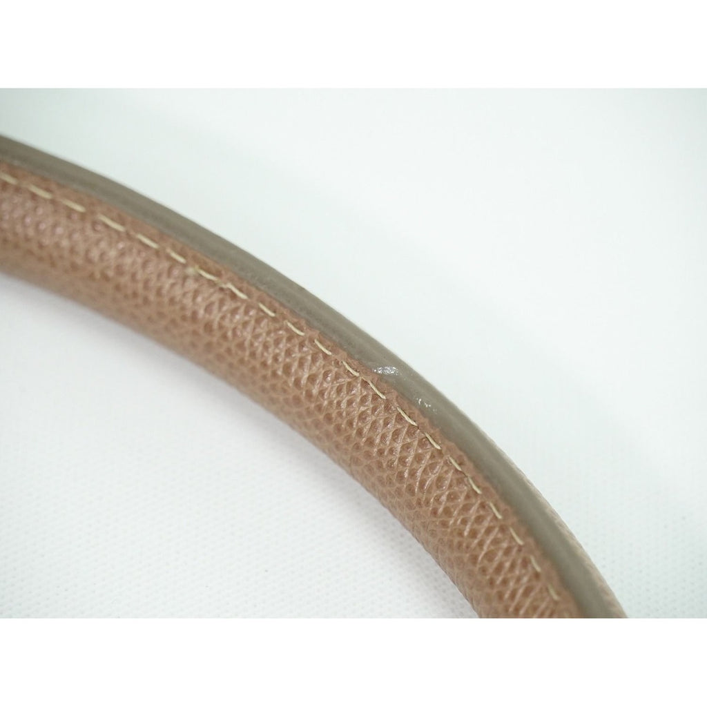Loewe Repeat Anagram Handbag Canvas Leather Beige Pink — view 5