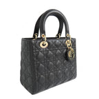 Christian Dior Lady Medium Canaage 2WAY Hand — view 4