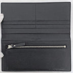 Saint Laurent Folding Long Wallet Black Tgn — view 6