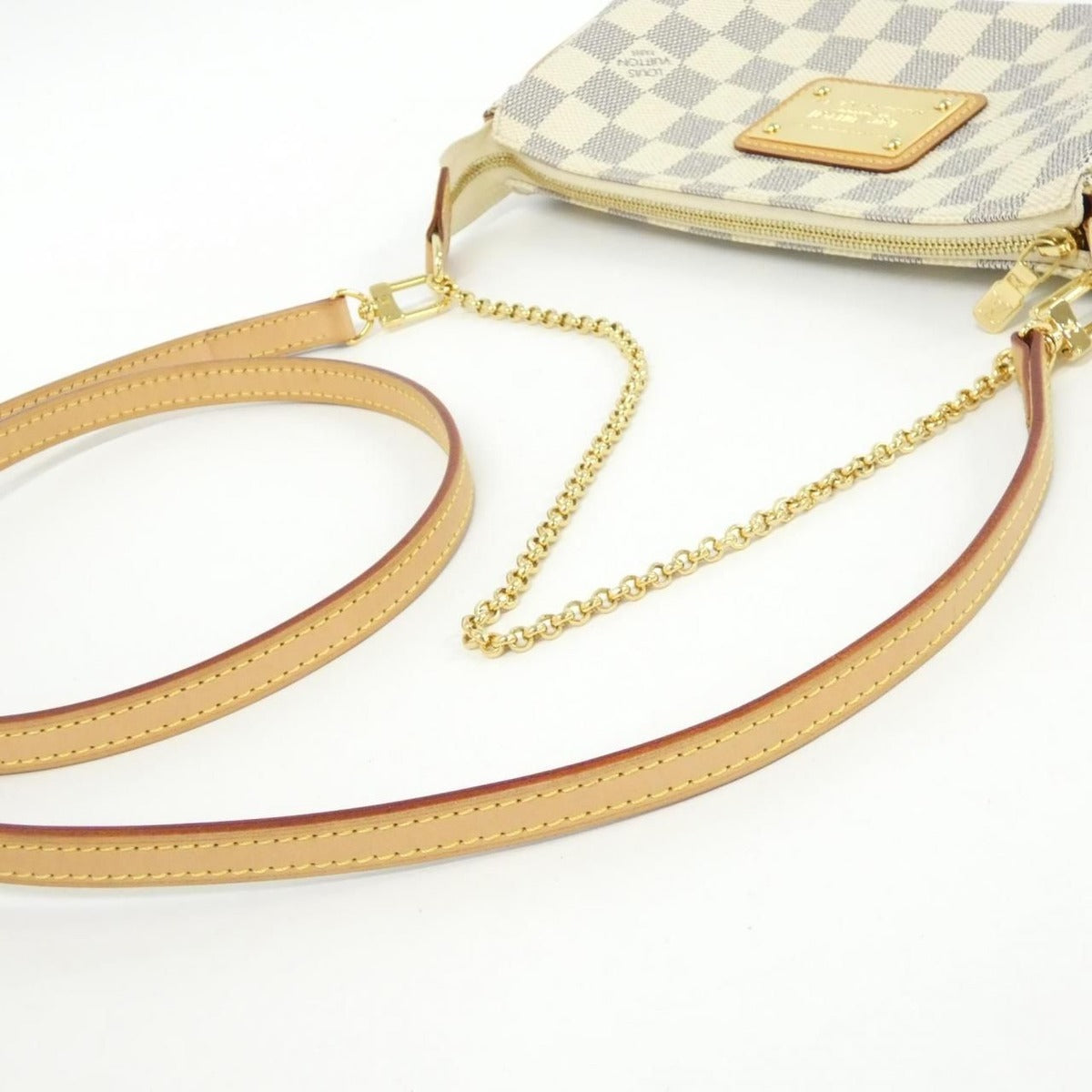 Louis Vuitton Damier Azur Eva Shoulder Bag — view 8