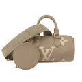 Louis Vuitton Papillon Tourterelle Cream Monogram Empreinte 2-Way Shoulder Bag