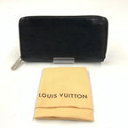 Louis Vuitton Epi Zippy Wallet Long Black