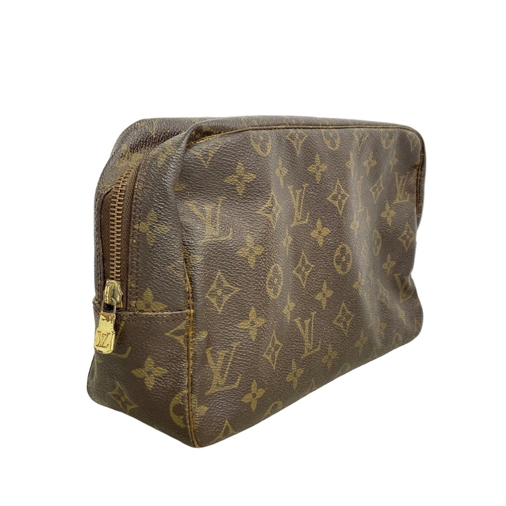 Louis Vuitton Pouch Monogram Trousse Toilet 28 Brown — view 2