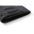 Chanel Wallet Bifold Fold Cambon Black — view 7