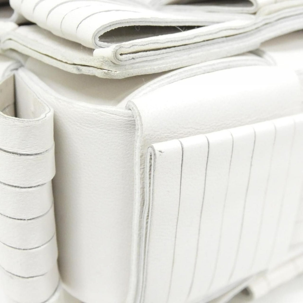 Bottega Veneta Shoulder Bag Leather White — view 3