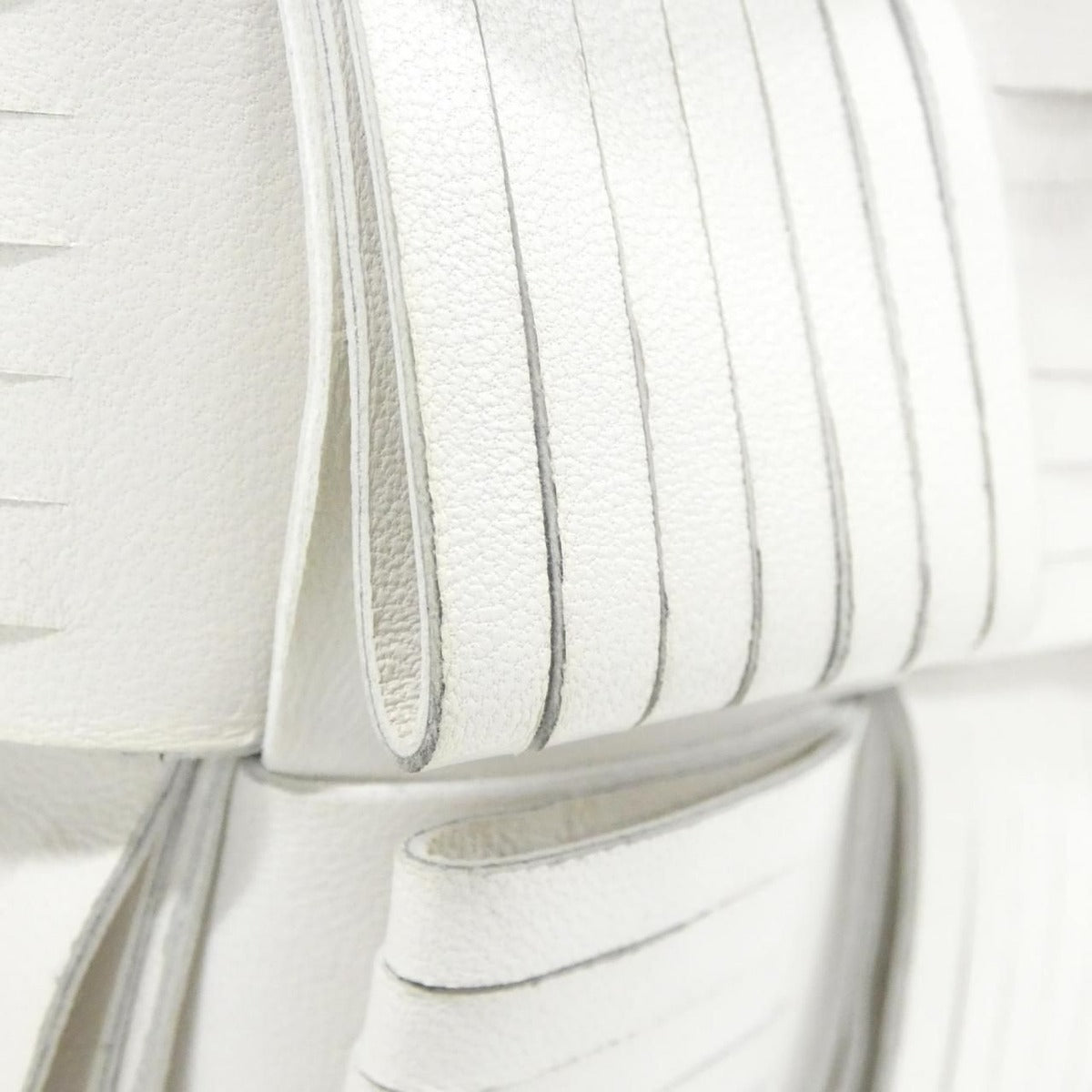 Bottega Veneta Shoulder Bag Leather White — view 6