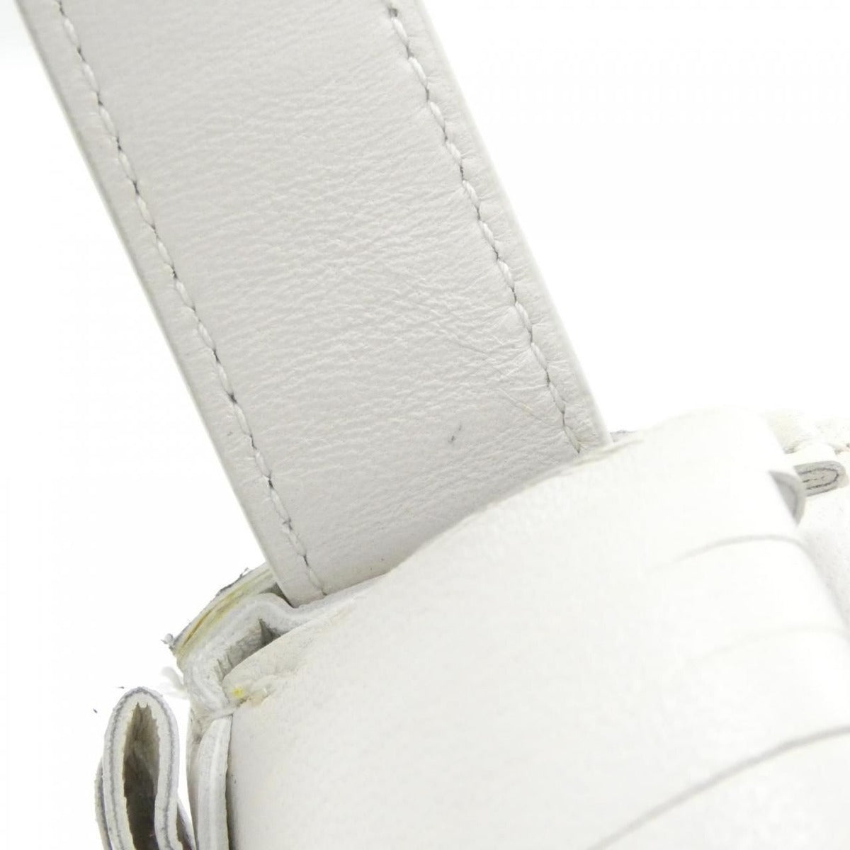 Bottega Veneta Shoulder Bag Leather White — view 8