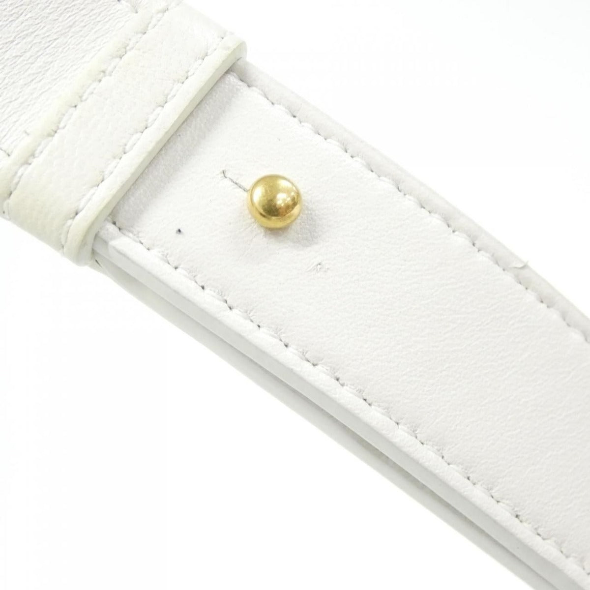 Bottega Veneta Shoulder Bag Leather White — view 9