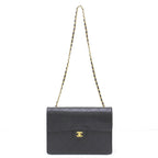 Chanel Caviar Leather Stitch Shoulder Bag