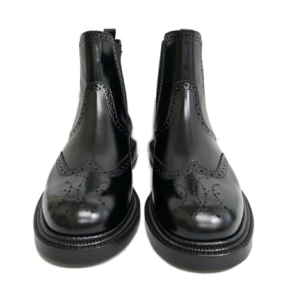Hermes Short Boots Legacy 38.5 Black Leather Shoes — view 3