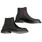 Hermes Short Boots Legacy 38.5 Black Leather Shoes — view 5