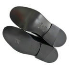 Hermes Short Boots Legacy 38.5 Black Leather Shoes — view 8