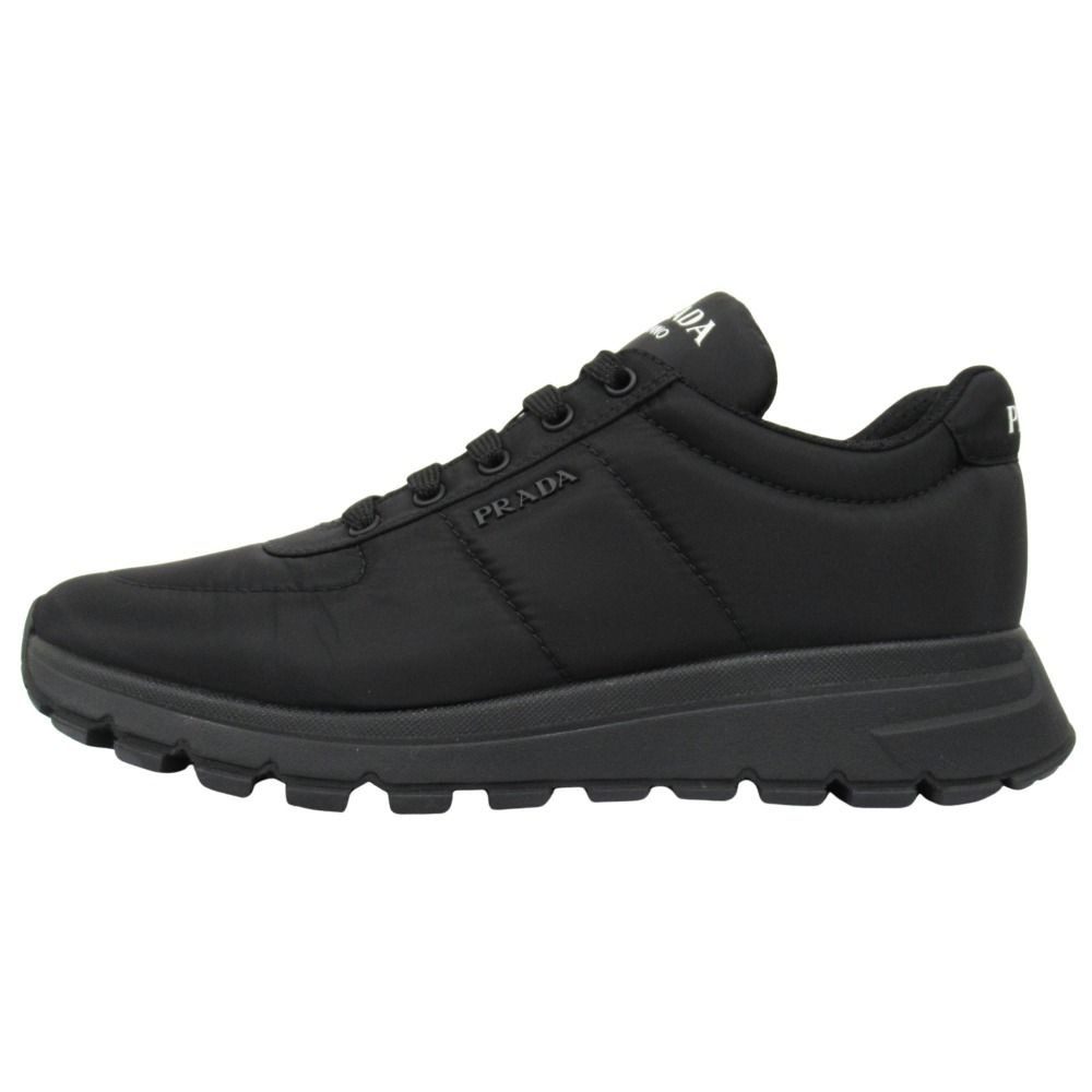 Prada Re-Nylon Sneakers Shoes Low Cut 7 Black